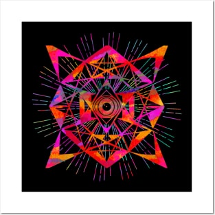 Sacred Geometry All Seeing Eye Posters and Art